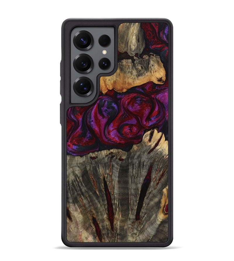 Galaxy S25 Ultra Wood Phone Case - Jerrod (Red, 814188)