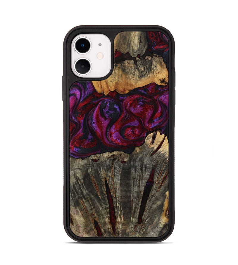 iPhone 11 Wood Phone Case - Jerrod (Red, 814188)
