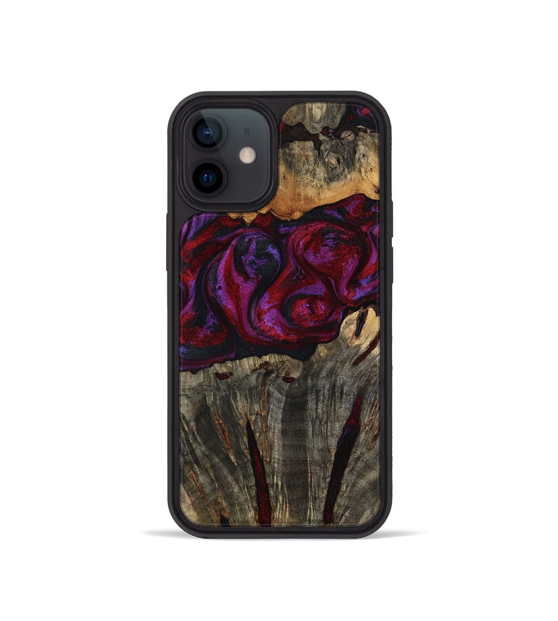 iPhone 12 mini Wood Phone Case - Jerrod (Red, 814188)