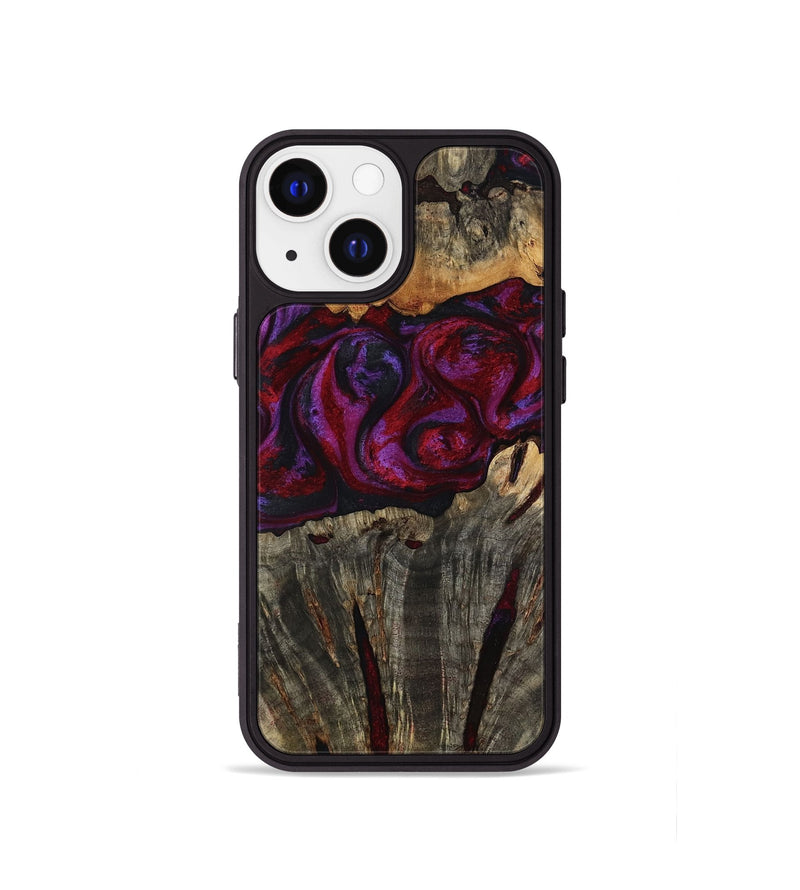 iPhone 13 mini Wood Phone Case - Jerrod (Red, 814188)