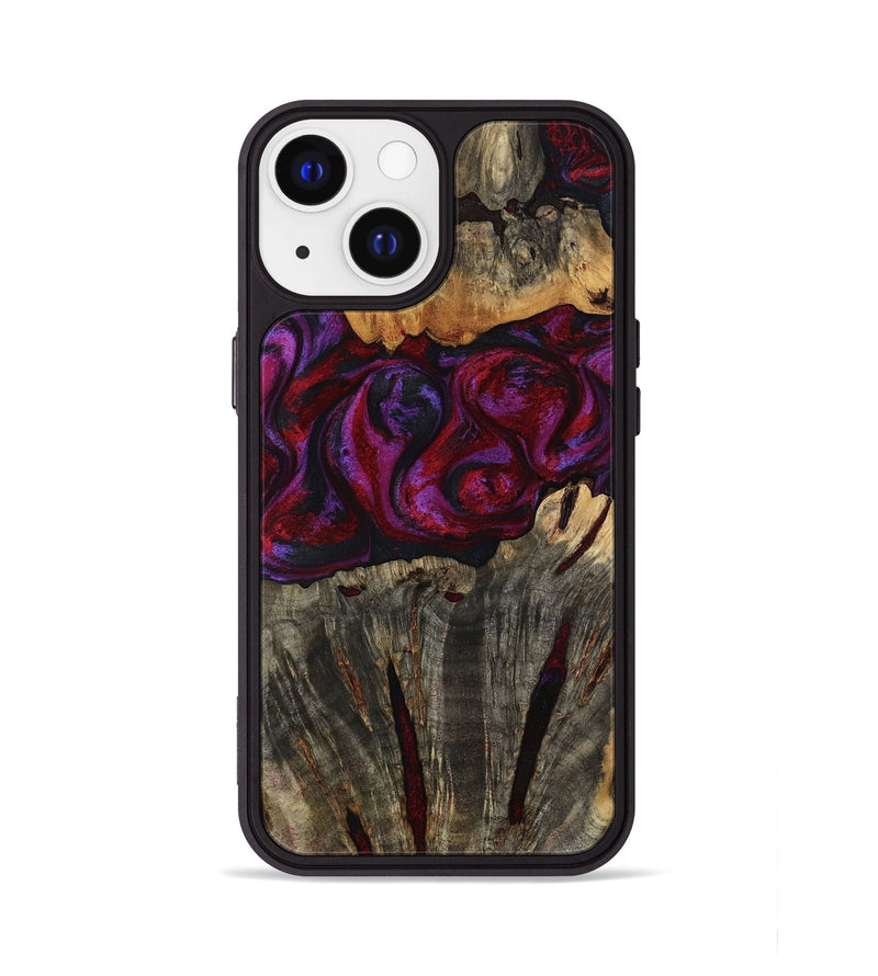 iPhone 13 Wood Phone Case - Jerrod (Red, 814188)