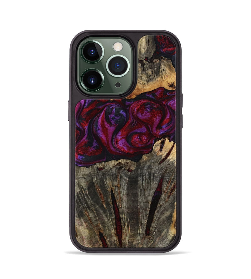 iPhone 13 Pro Wood Phone Case - Jerrod (Red, 814188)