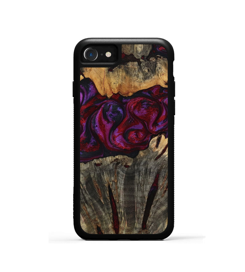 iPhone SE Wood Phone Case - Jerrod (Red, 814188)