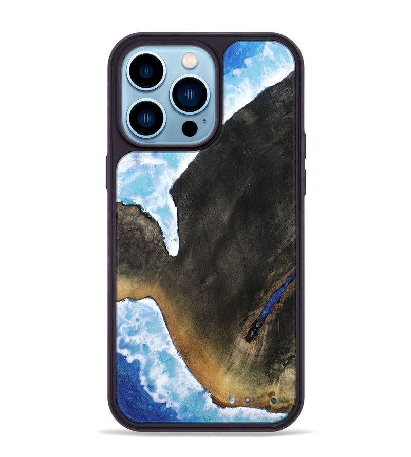 iPhone 14 Pro Max Wood Phone Case - Sadye (Coastal, 814191)