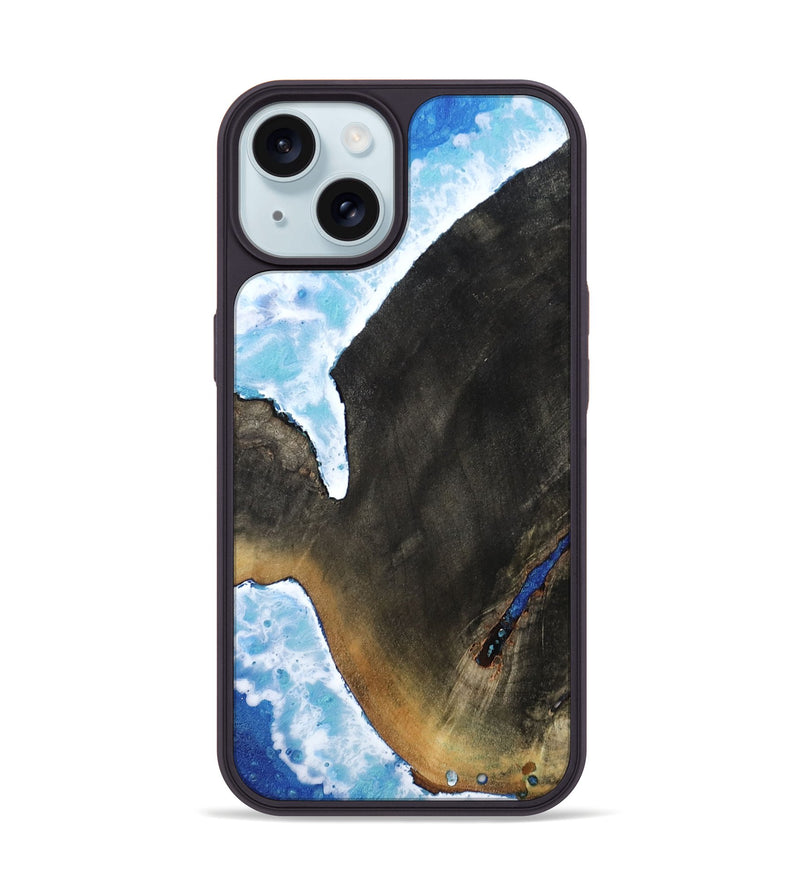 iPhone 15 Wood Phone Case - Sadye (Coastal, 814191)
