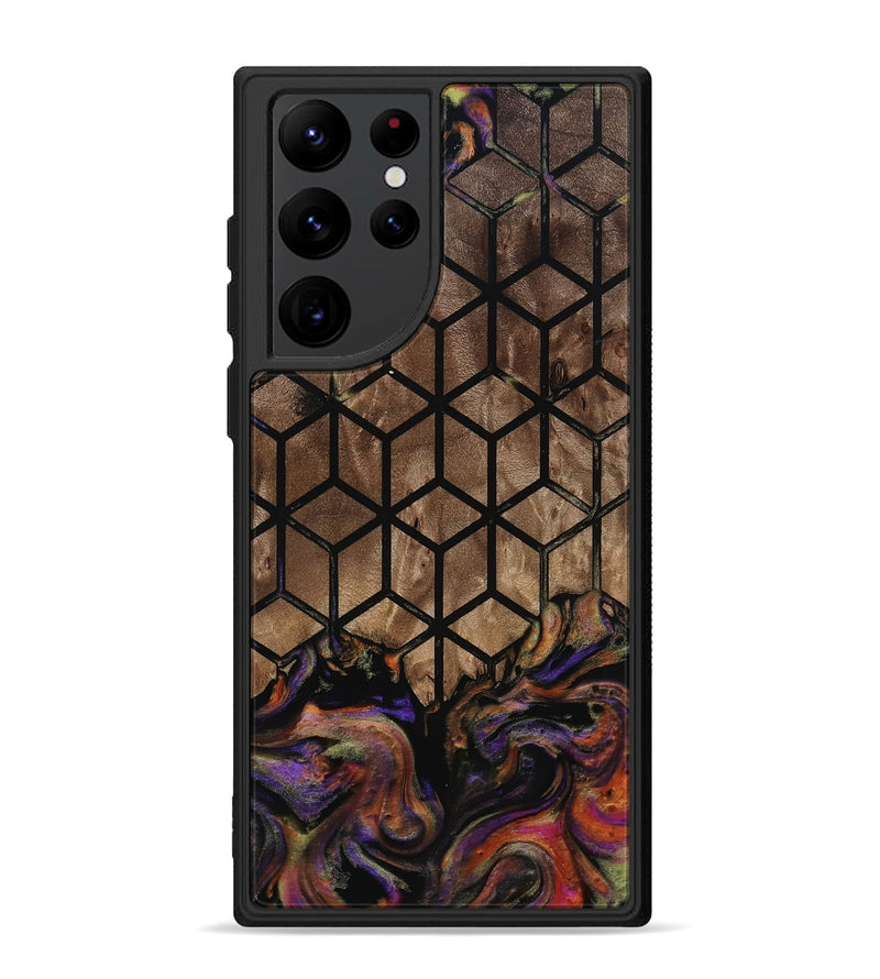Galaxy S22 Ultra Wood Phone Case - Derek (Pattern, 814205)
