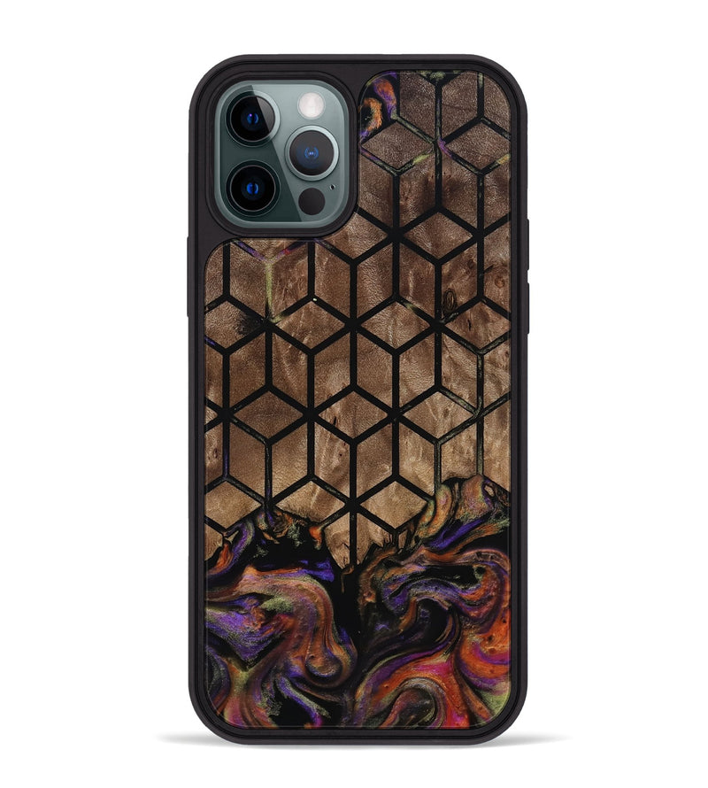 iPhone 12 Pro Max Wood Phone Case - Derek (Pattern, 814205)