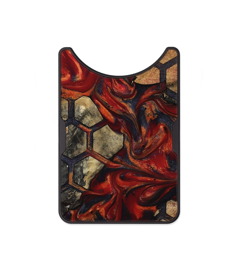 Alloy Wood Wallet - Della (Pattern, 814207)