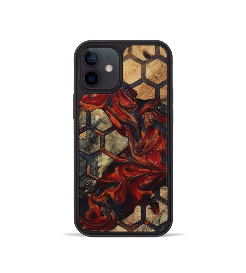 iPhone 12 mini Wood Phone Case - Della (Pattern, 814207)