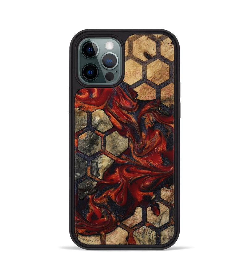 iPhone 12 Pro Wood Phone Case - Della (Pattern, 814207)