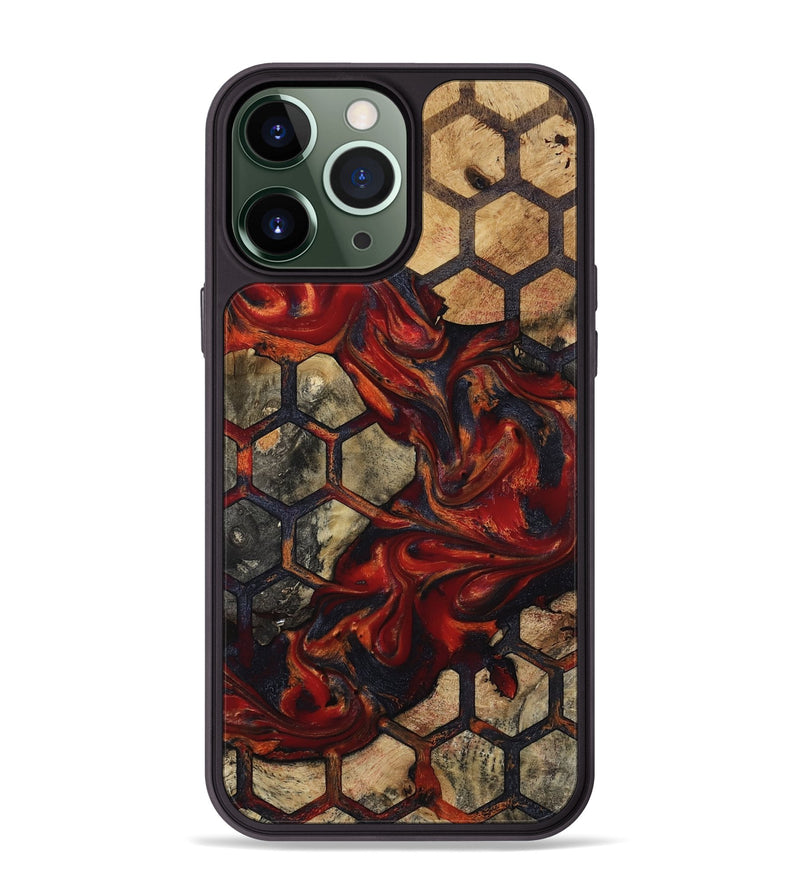 iPhone 13 Pro Max Wood Phone Case - Della (Pattern, 814207)