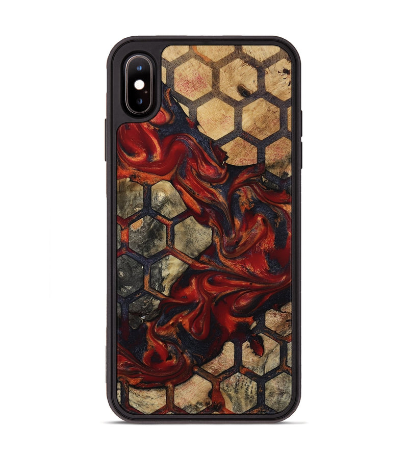 iPhone Xs Max Wood Phone Case - Della (Pattern, 814207)