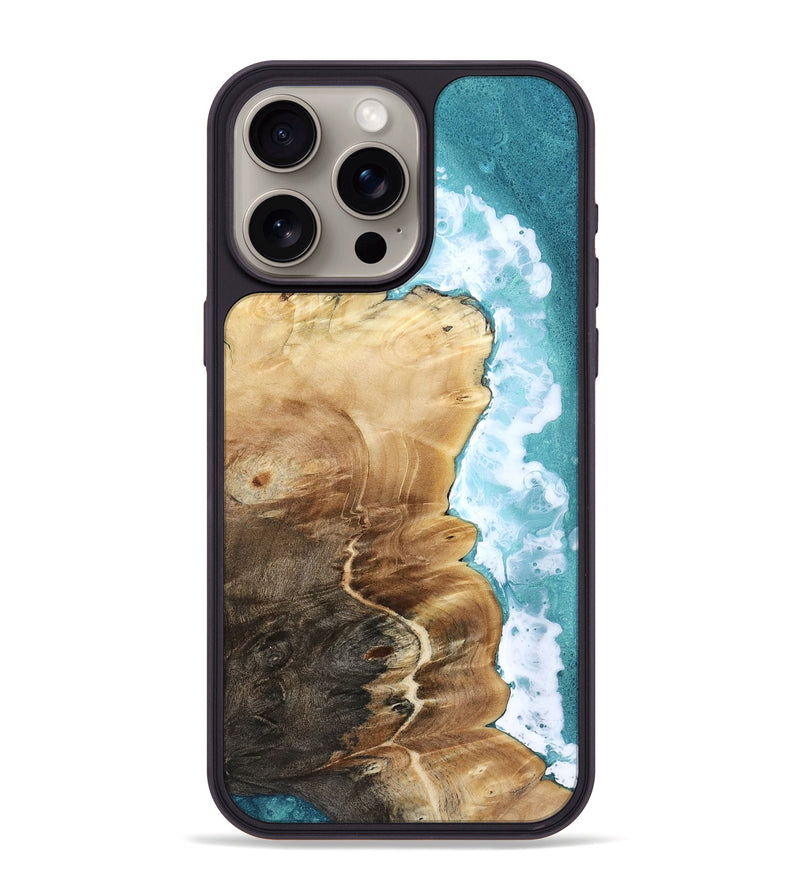 iPhone 15 Pro Max Wood Phone Case - Nylah (Coastal, 814229)