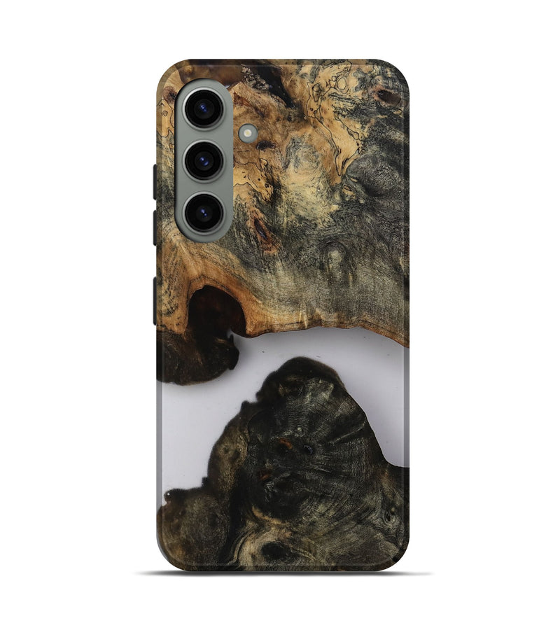 Galaxy S24 Wood Live Edge Phone Case - Harve (Clear, 814232)