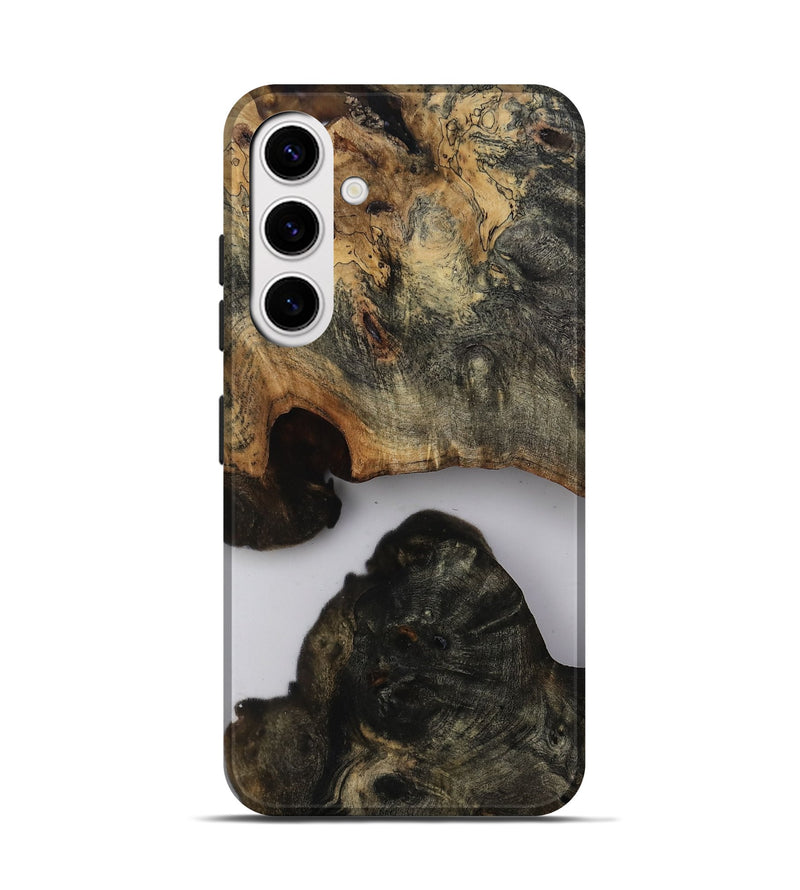 Galaxy S25 Wood Live Edge Phone Case - Harve (Clear, 814232)