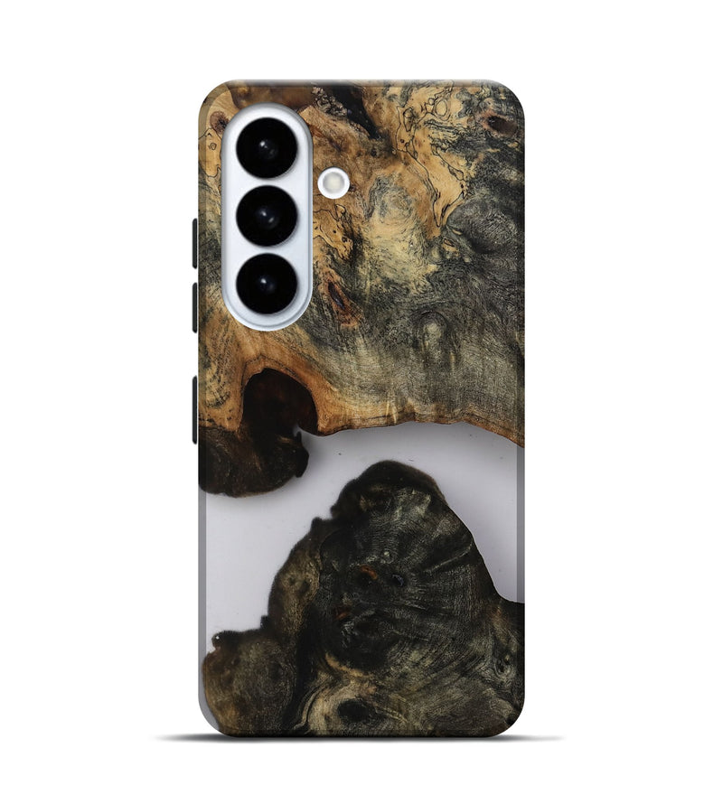Galaxy S26 Wood Live Edge Phone Case - Harve (Clear, 814232)