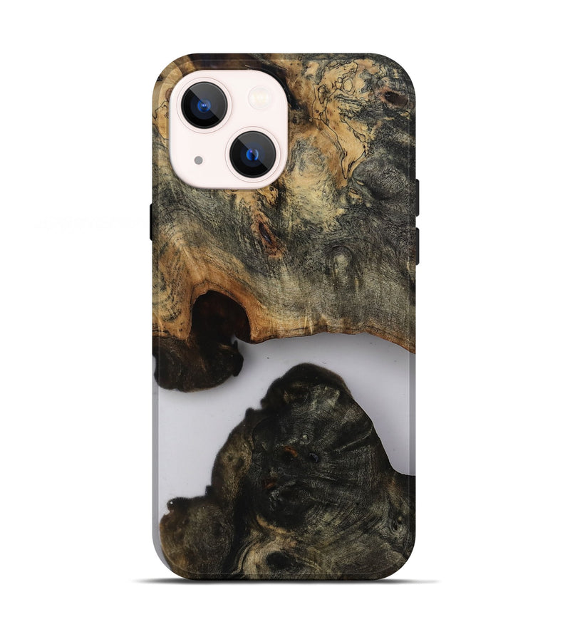 iPhone 13 Wood Live Edge Phone Case - Harve (Clear, 814232)
