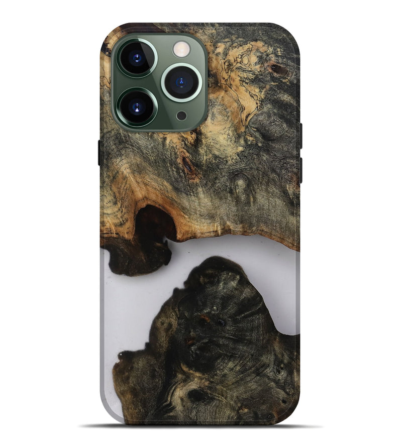 iPhone 13 Pro Max Wood Live Edge Phone Case - Harve (Clear, 814232)