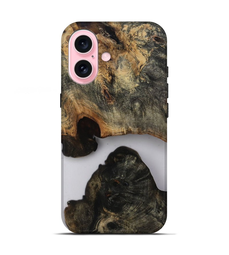 iPhone 17 Wood Live Edge Phone Case - Harve (Clear, 814232)