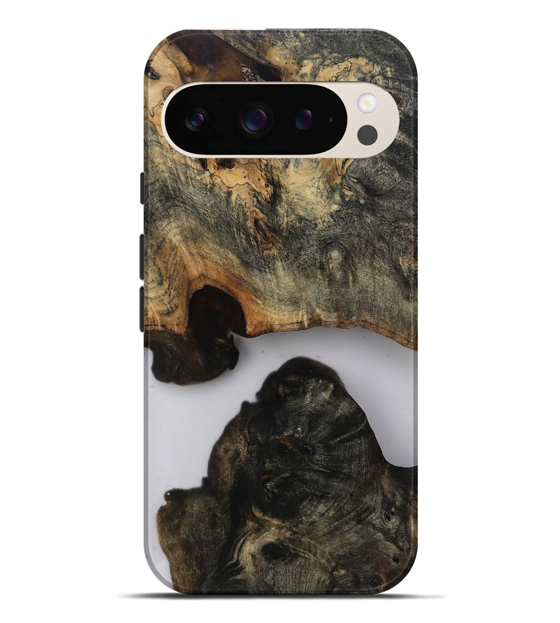 Pixel 9 Pro XL Wood Live Edge Phone Case - Harve (Clear, 814232)