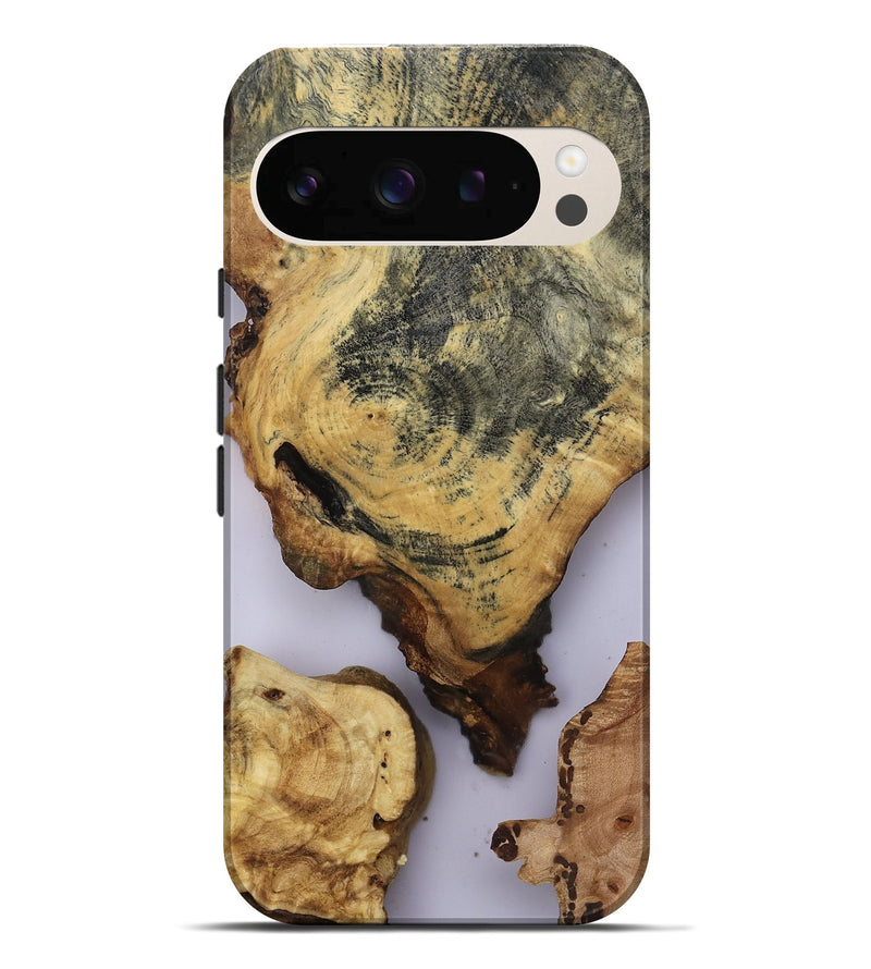 Pixel 10 Pro XL Wood Live Edge Phone Case - Debra (Clear, 814235)