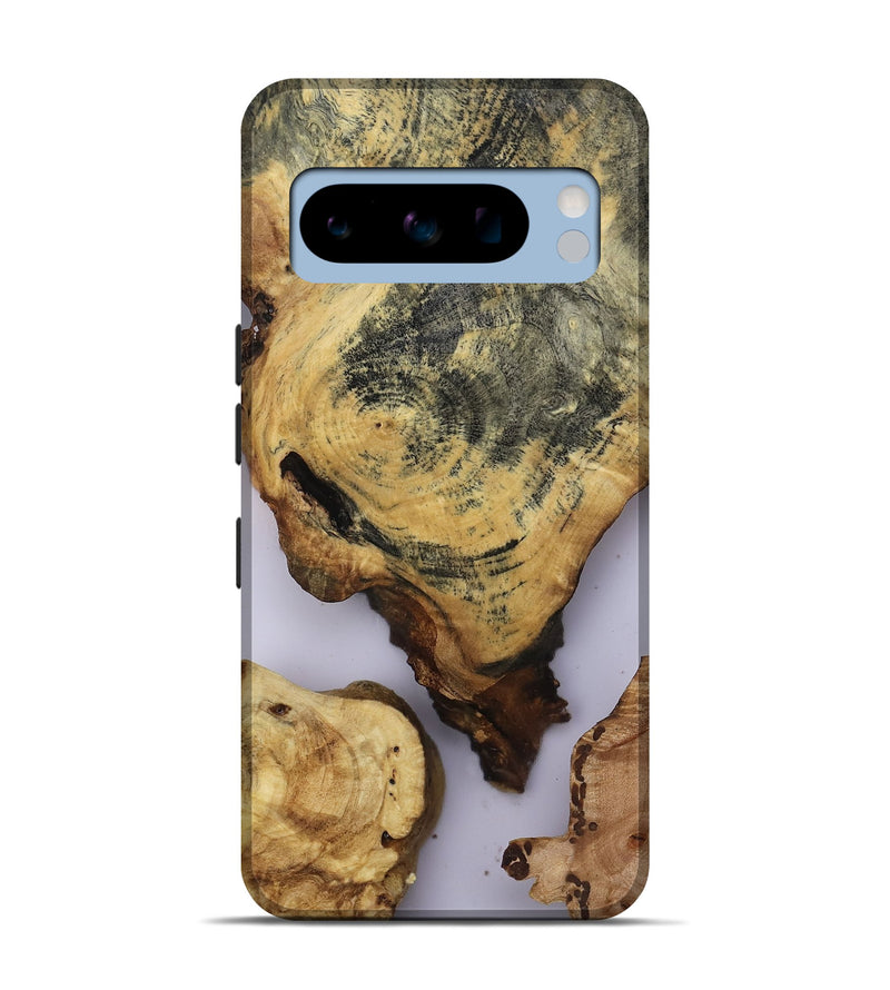 Pixel 8 Pro Wood Live Edge Phone Case - Debra (Clear, 814235)