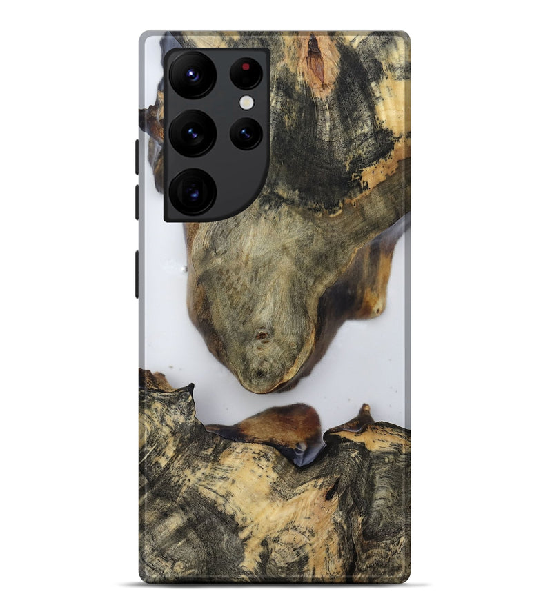 Galaxy S22 Ultra Wood Live Edge Phone Case - Eli (Clear, 814238)