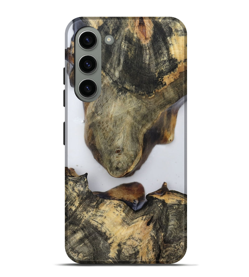 Galaxy S23 Plus Wood Live Edge Phone Case - Eli (Clear, 814238)