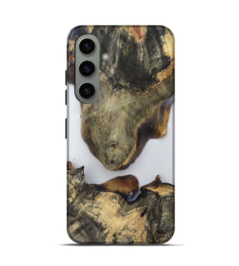 Galaxy S24 Wood Live Edge Phone Case - Eli (Clear, 814238)