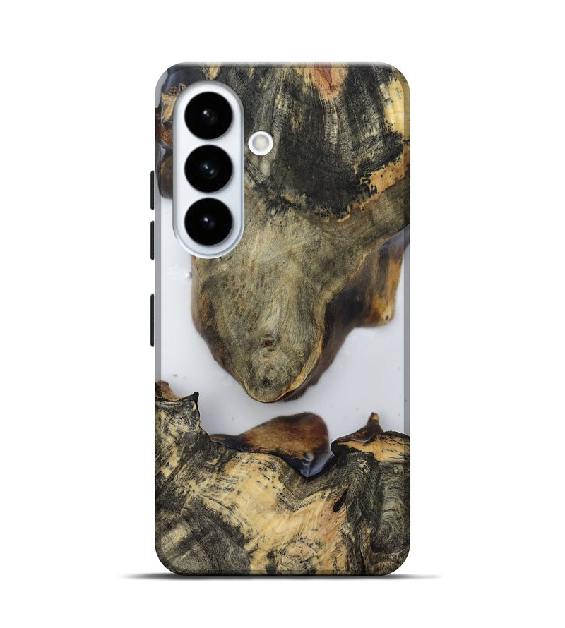 Galaxy S26 Wood Live Edge Phone Case - Eli (Clear, 814238)