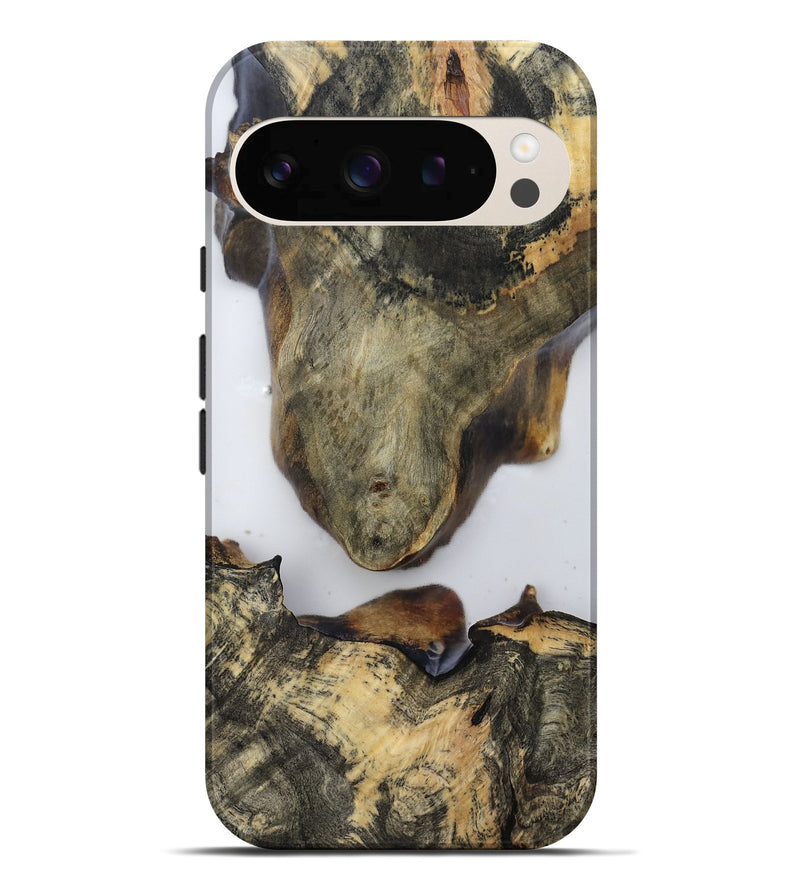 Pixel 10 Pro XL Wood Live Edge Phone Case - Eli (Clear, 814238)