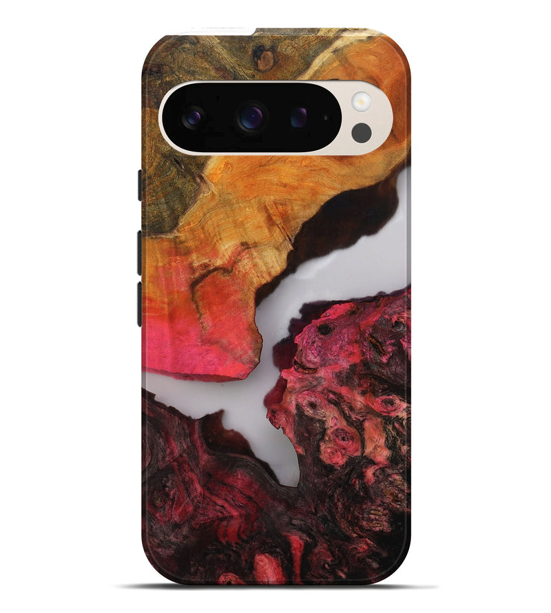 Pixel 10 Pro XL Wood Live Edge Phone Case - Kailani (Clear, 814241)