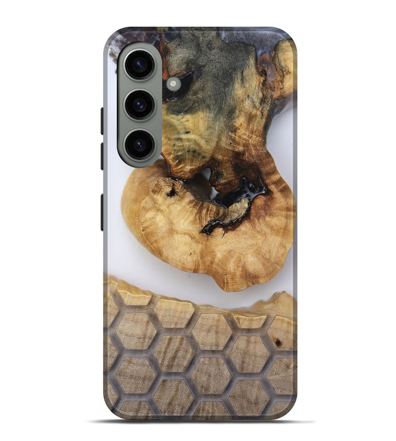 Galaxy S24 Plus Wood Live Edge Phone Case - Celine (Clear, 814244)