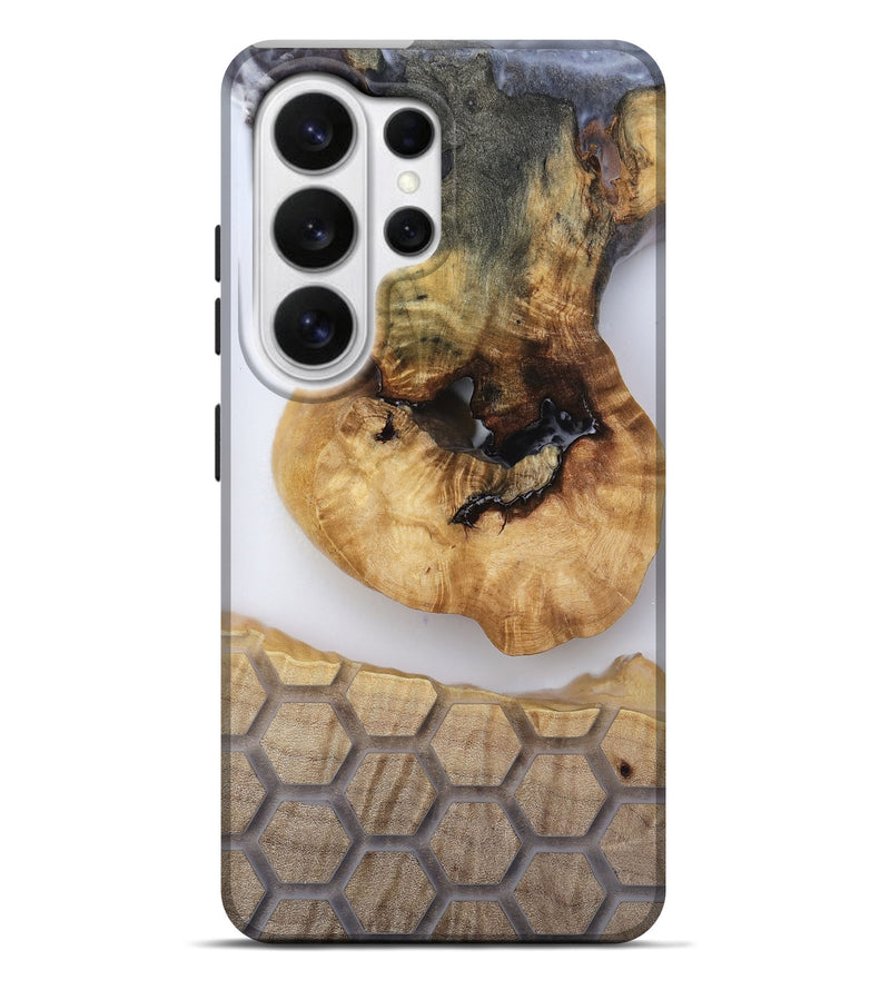 Galaxy S26 Ultra Wood Live Edge Phone Case - Celine (Clear, 814244)