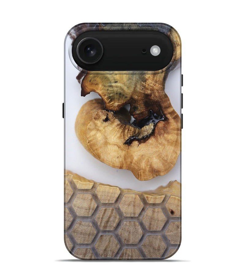 iPhone 17 Air Wood Live Edge Phone Case - Celine (Clear, 814244)