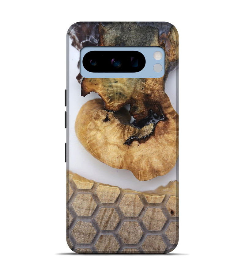 Pixel 8 Pro Wood Live Edge Phone Case - Celine (Clear, 814244)