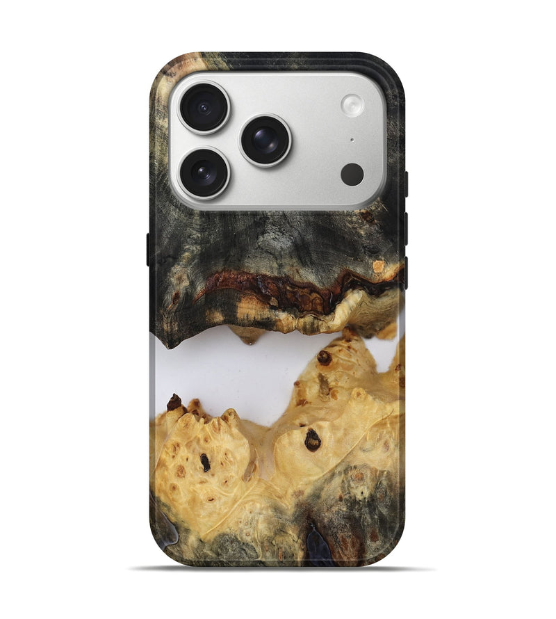 iPhone 17 Pro Wood Live Edge Phone Case - Liberty (Clear, 814247)