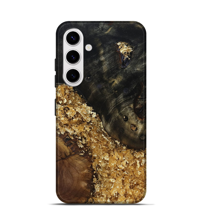 Galaxy S25 Wood Live Edge Phone Case - Marlys (Clear, 814256)
