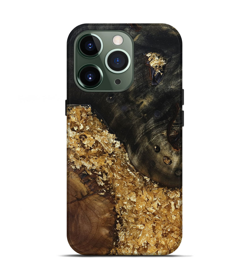 iPhone 13 Pro Wood Live Edge Phone Case - Marlys (Clear, 814256)