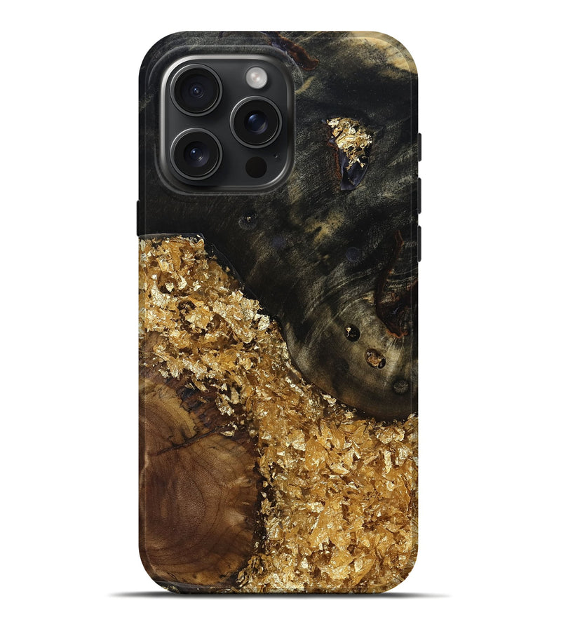 iPhone 16 Pro Max Wood Live Edge Phone Case - Marlys (Clear, 814256)