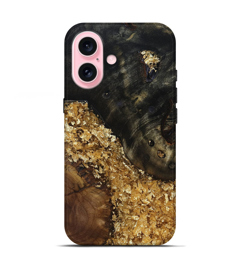 iPhone 17 Wood Live Edge Phone Case - Marlys (Clear, 814256)