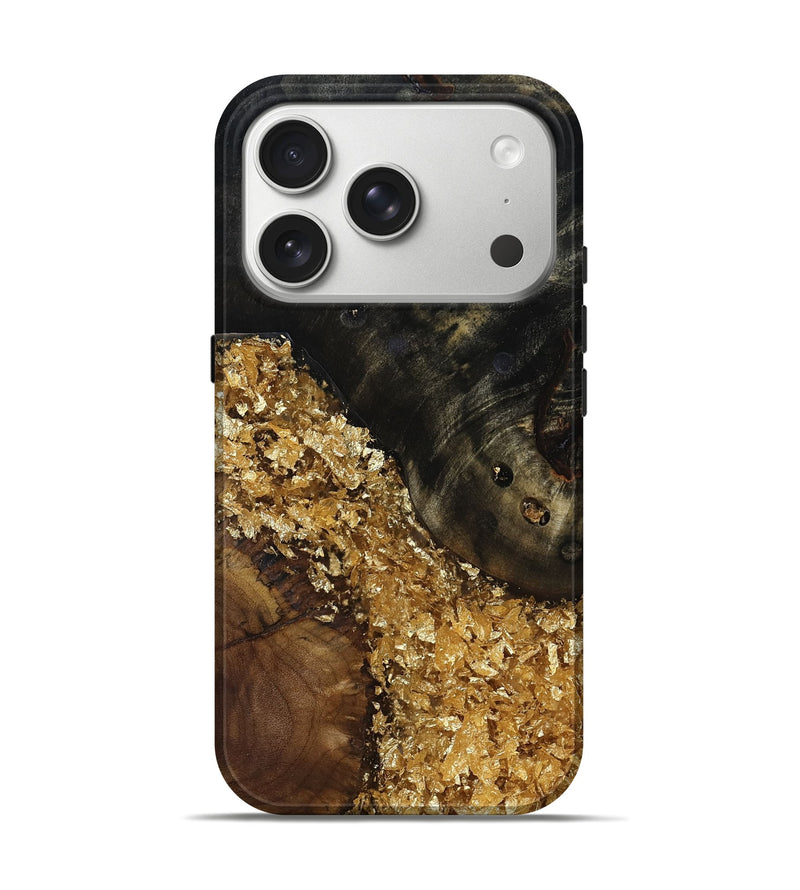 iPhone 17 Pro Wood Live Edge Phone Case - Marlys (Clear, 814256)