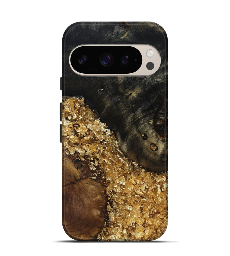 Pixel 10 Pro Wood Live Edge Phone Case - Marlys (Clear, 814256)