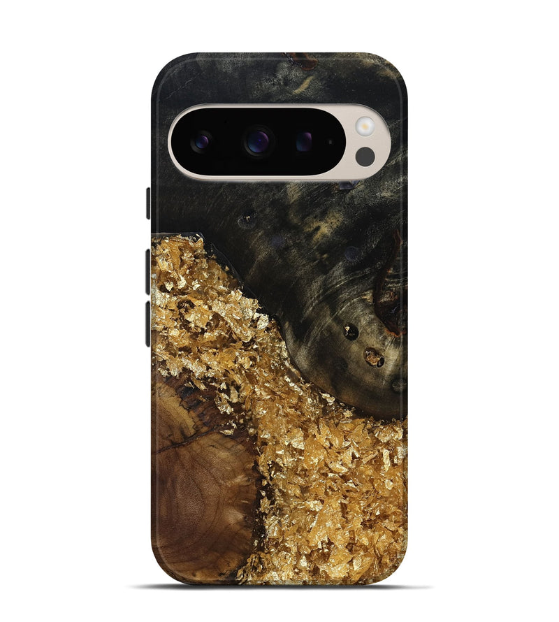 Pixel 9 Wood Live Edge Phone Case - Marlys (Clear, 814256)