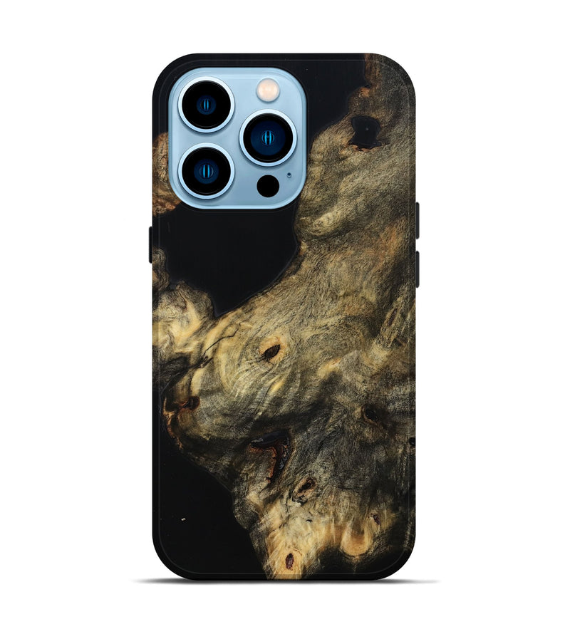 iPhone 14 Pro Wood Live Edge Phone Case - Coby (Wood Burl, 814260)