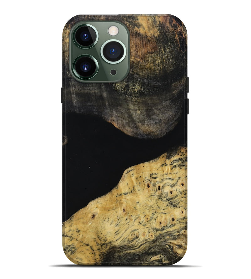 iPhone 13 Pro Max Wood Live Edge Phone Case - Enos (Wood Burl, 814261)