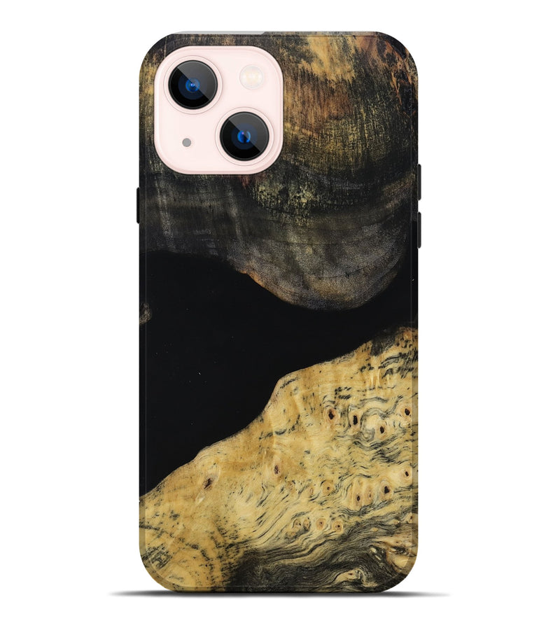 iPhone 14 Plus Wood Live Edge Phone Case - Enos (Wood Burl, 814261)