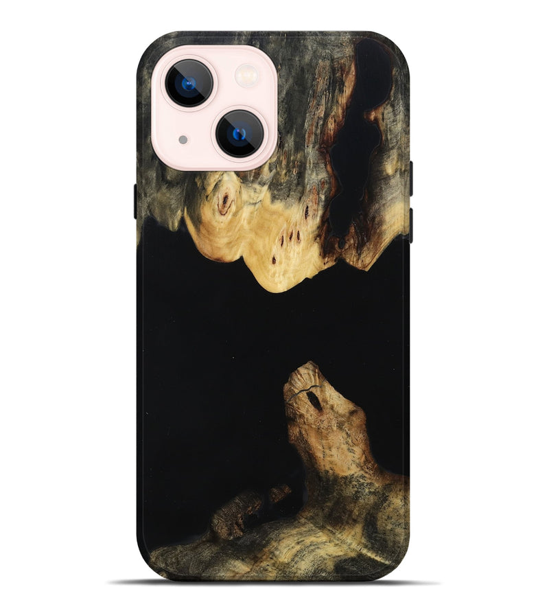 iPhone 14 Plus Wood Live Edge Phone Case - Lavonne (Wood Burl, 814263)