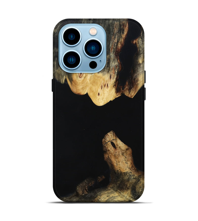 iPhone 14 Pro Wood Live Edge Phone Case - Lavonne (Wood Burl, 814263)