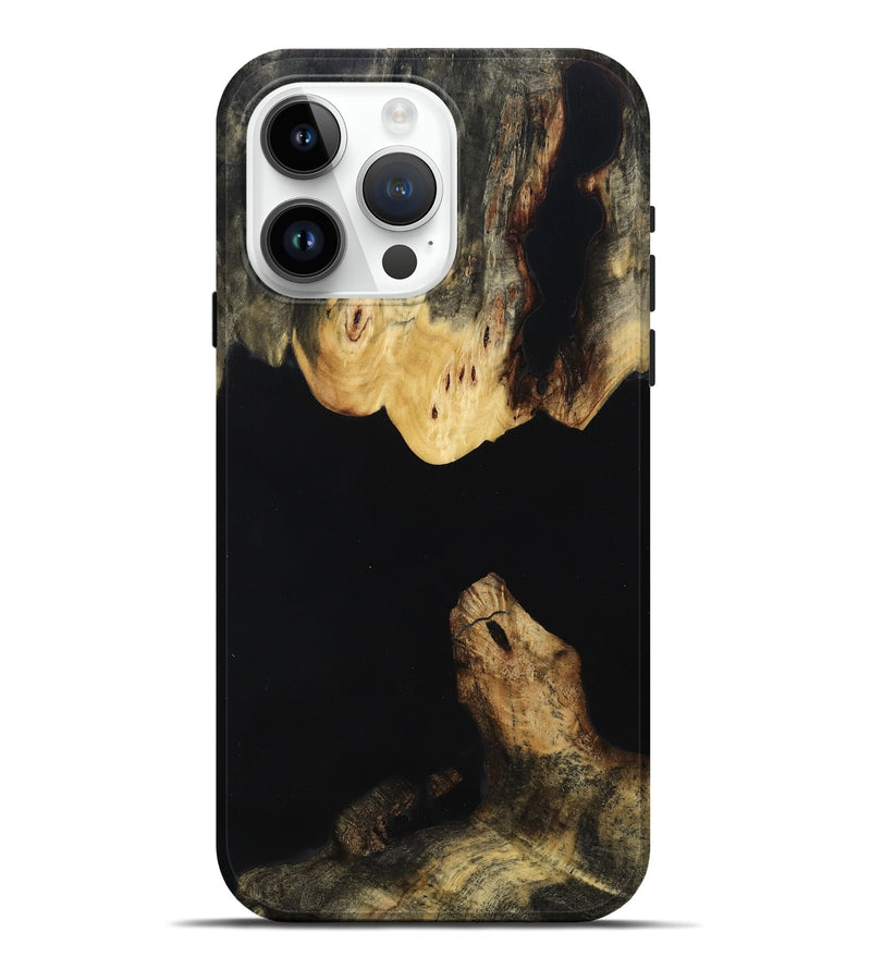 iPhone 15 Pro Max Wood Live Edge Phone Case - Lavonne (Wood Burl, 814263)